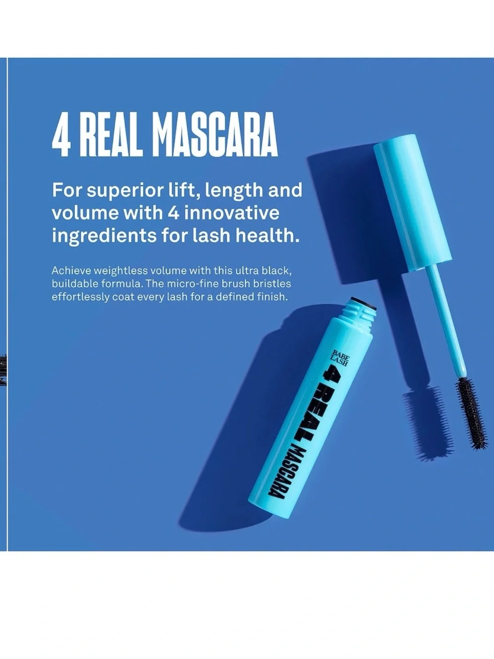 Babe Lash 4Real Mascara - Black